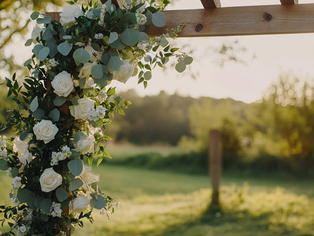 Fleurs et accessoires : comment personnaliser votre arche de mariage ?